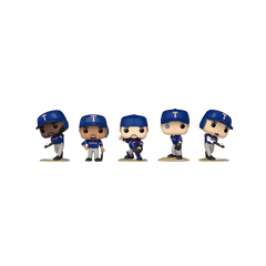 Texas Rangers Funko MLB 2023 World Series Champions Fanatics Exclusive POP! Five-Pack