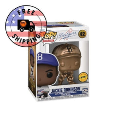 Funko POP! Sports Legends Jackie Robinson Gold Chase Figure #42
