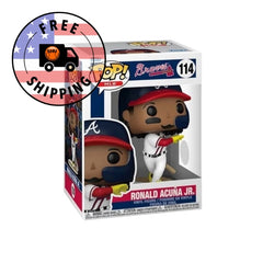Funko Pop! MLB Ronald Acuña jr Atlanta Braves # 114 Venezuela