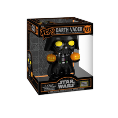 Funko Pop! Star Wars Super Light Up Darth Vader Holding Jack-O-Lanterns #727