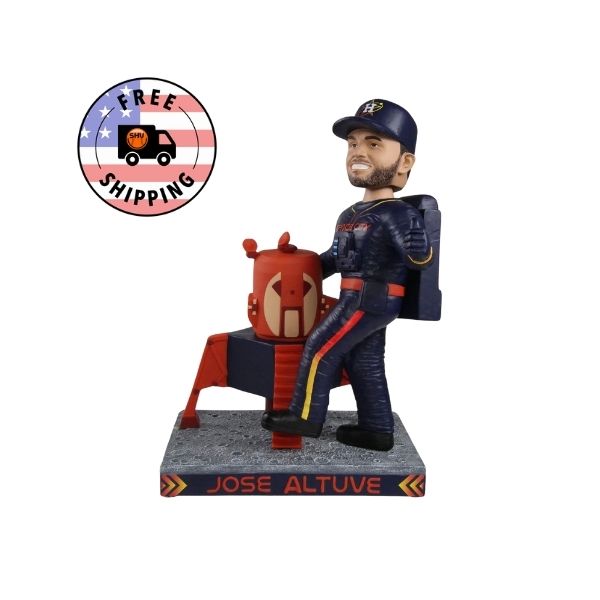 Jose Altuve Houston Astros Moon Landing 2022 City Connect Bobblehead Limited Edition 360 Sporthouseven