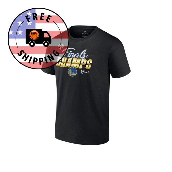 Golden State Warriors Fanatics 2022 NBA Finals Champions  Tshirt