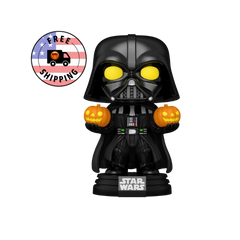 Funko Pop! Star Wars Super Light Up Darth Vader Holding Jack-O-Lanterns #727