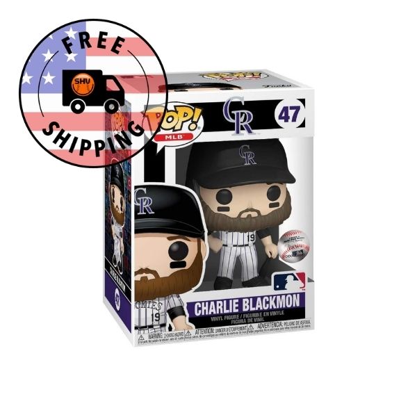 Funko POP!  MLB Rockies Charlie Blackmon #47