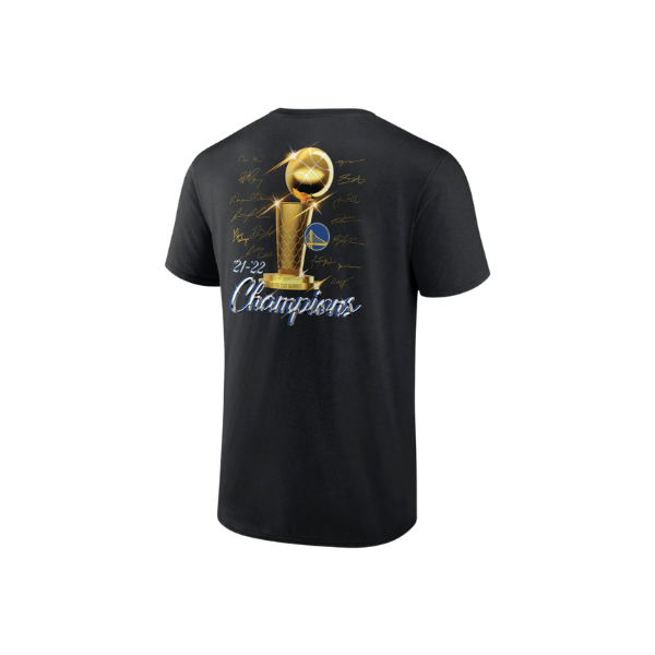 Golden State Warriors Fanatics 2022 NBA Finals Champions  Tshirt