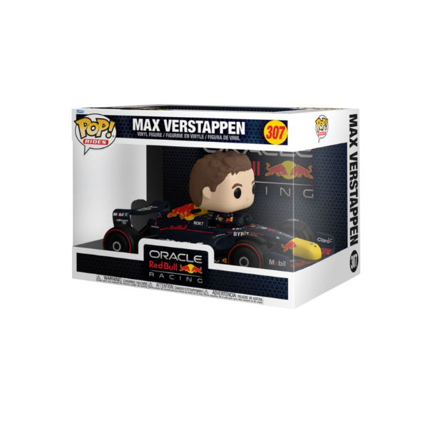 Funko Pop! Rides Super Deluxe: Oracle Red Bull Racing  Max Verstappen #307
