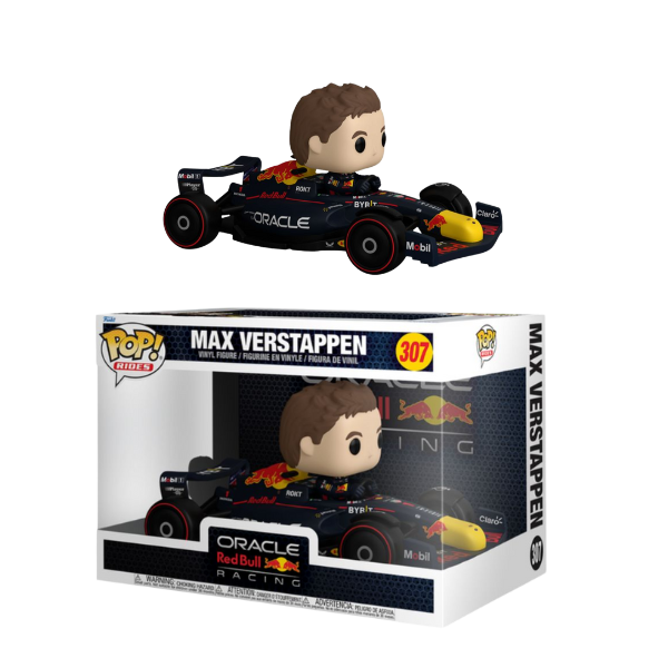 Funko Pop! Rides Super Deluxe: Oracle Red Bull Racing  Max Verstappen #307