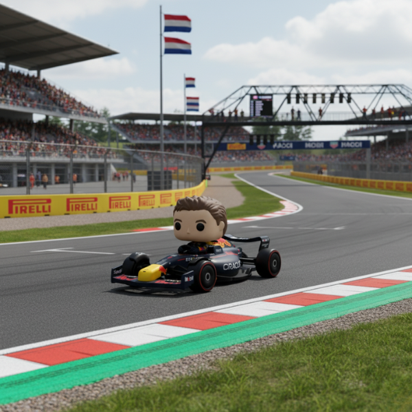Funko Pop! Rides Super Deluxe: Oracle Red Bull Racing  Max Verstappen #307