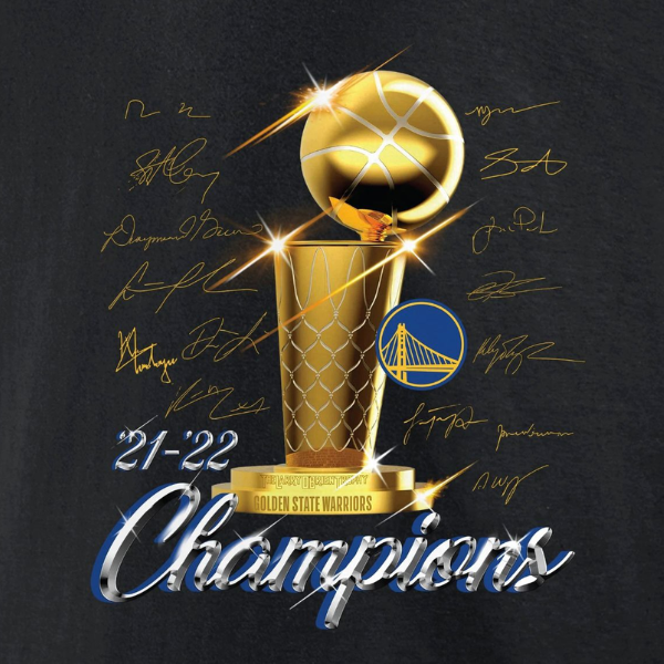 Golden State Warriors Fanatics 2022 NBA Finals Champions  Tshirt