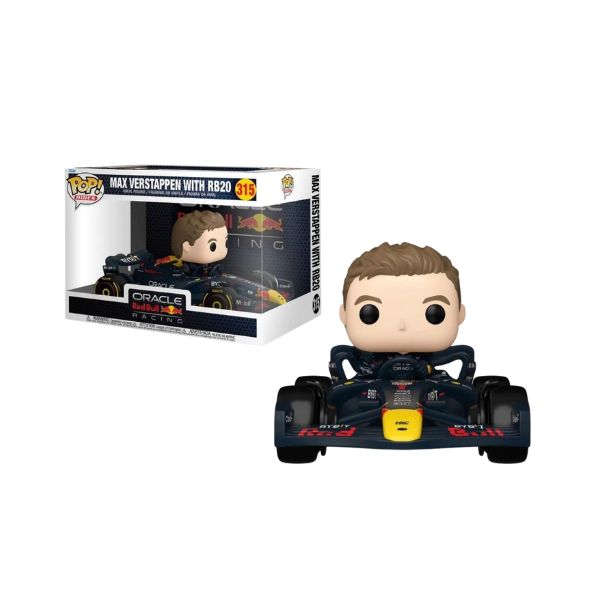 Funko POP! Rides Formula 1 Max Verstappen with RB20 Super Deluxe Figure #315