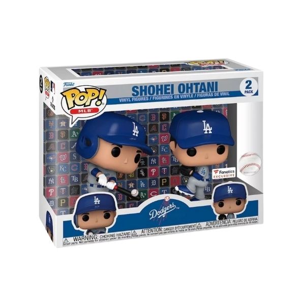 Funko Pop! MLB: Shohei Ohtani Los Angeles Dodgers 2-Pack Fanatics Exclusive Sporthouseven