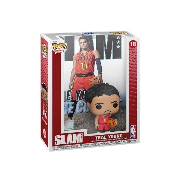 Funko Pop! NBA Cover: SLAM - Trae Young Atlanta Hawks # 18 Sporthouseven