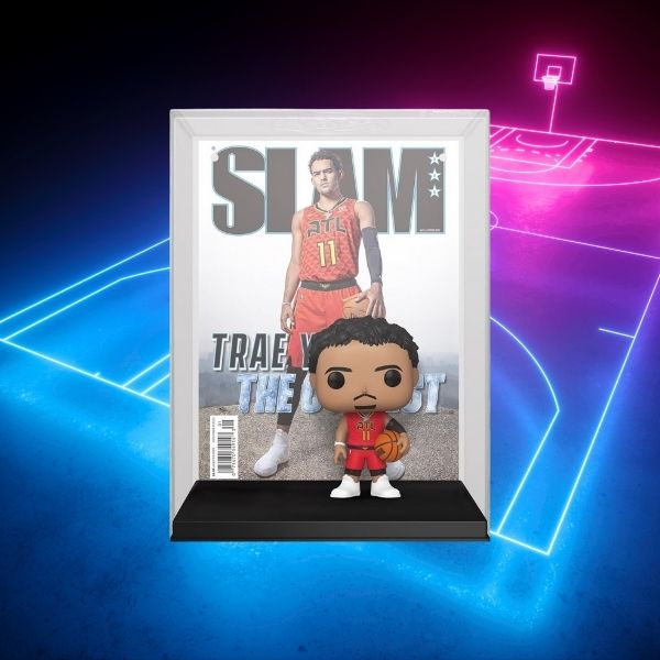 Funko Pop! NBA Cover: SLAM - Trae Young Atlanta Hawks # 18 Sporthouseven