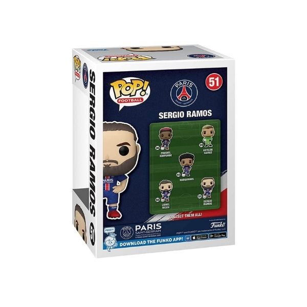 Funko Pop! Fooball Paris Sain Germain Sergio Ramos #51 Sporthouseven 